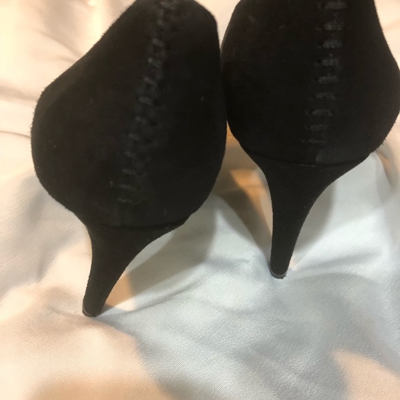Black suede Bar 111 pumps size 9 - Picture 7 of 8